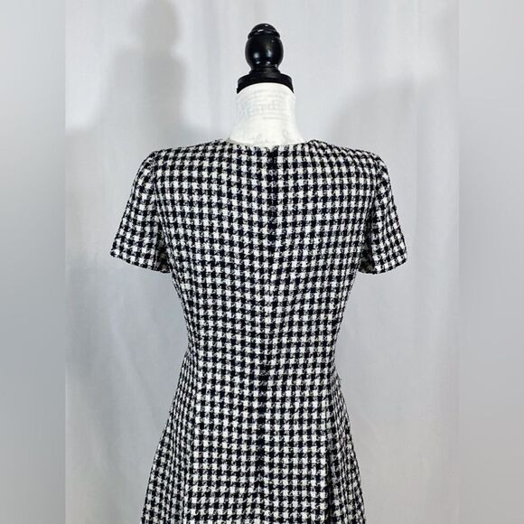 Versace Houndstooth Tweed Mini Dress size 48/us size 12 - Picture 10 of 16